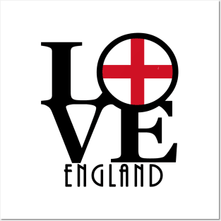 LOVE England Posters and Art